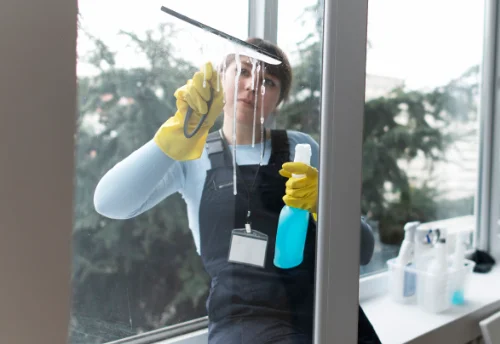 Nettoyage de vitres intérieures et extérieures à Chanteix
